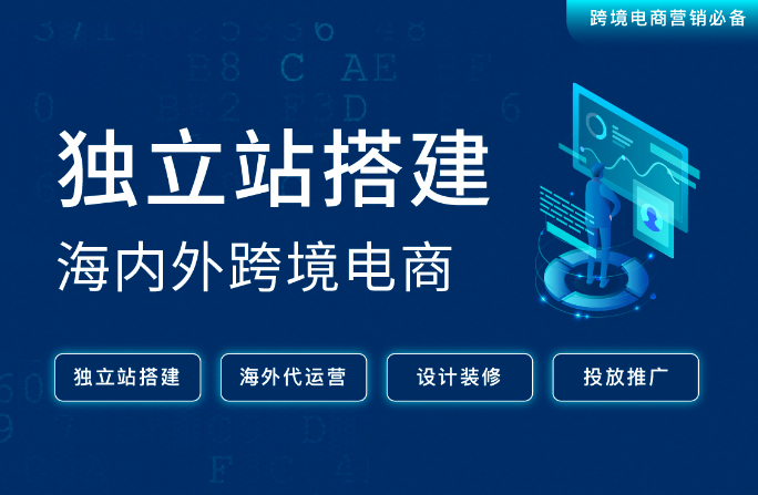 海外独立站搭建跨境电商网站搭建|代运营|推广营销